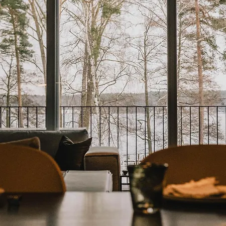 Thechipp - Designapartment Mit Seeblick, Pool, Sauna & Kamin * Bad Saarow